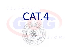 Integrazione Autorizzazione trasporto rifiuti Cat. 4 Cl. B Semirimochio XA997RG (Scadenza 18-03-27)<br />
